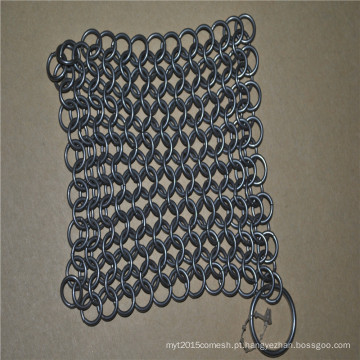 Purificador chainmail do aço inoxidável de 7 * 7inch 316L